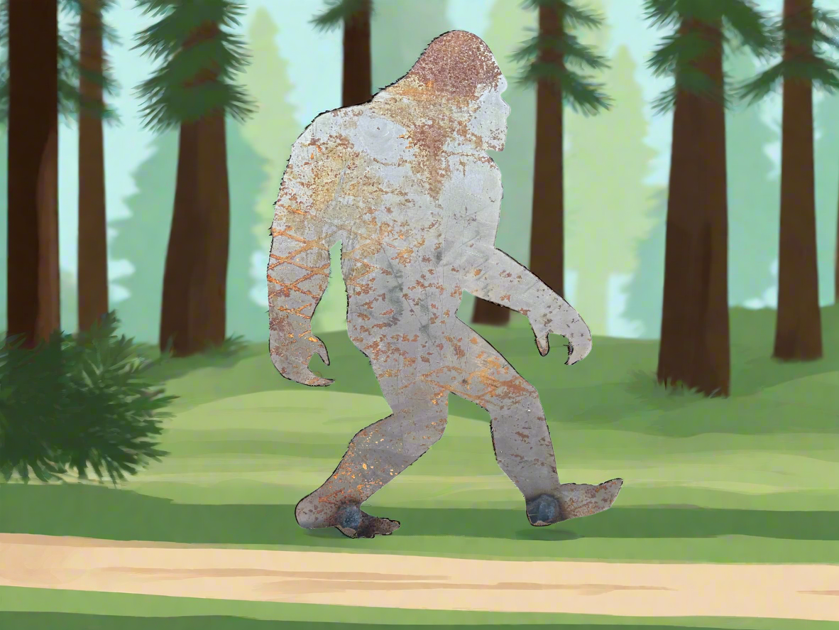 Bigfoot Garden Stake