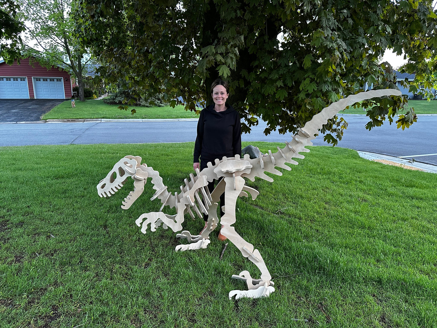 Enormous 3D velociraptor Puzzle