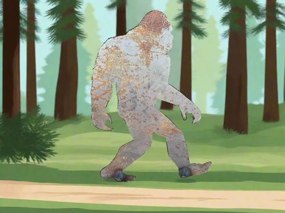 Bigfoot Garden Stake
