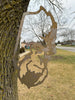 Bigfoot Yeti Sasquatch Metal Yard Art