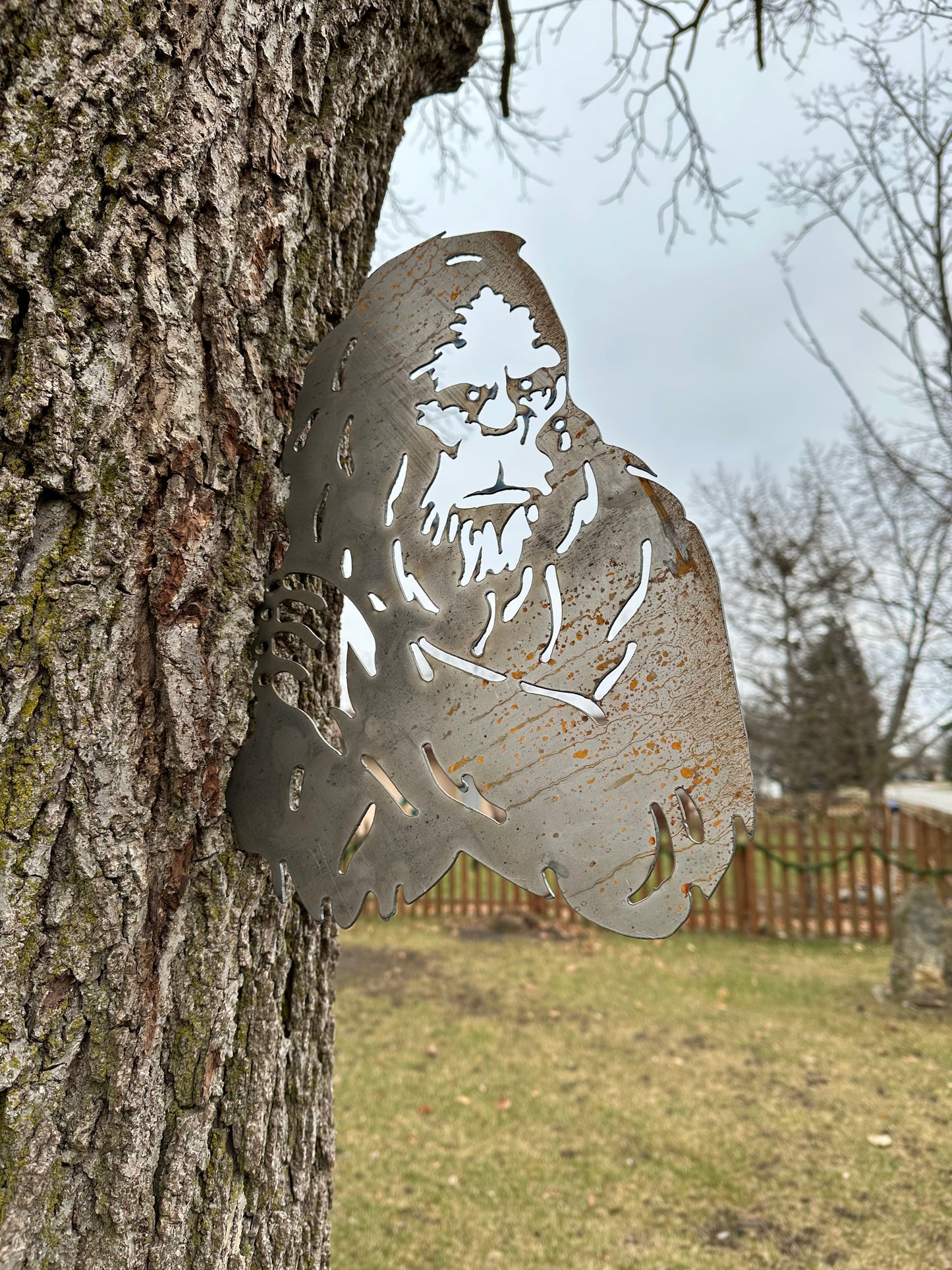 Sneaking Bigfoot Tree Stake