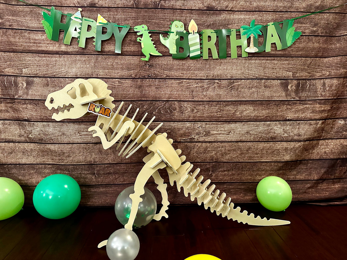 Assembled Large T-Rex Puzzle Kit Birthday Gift