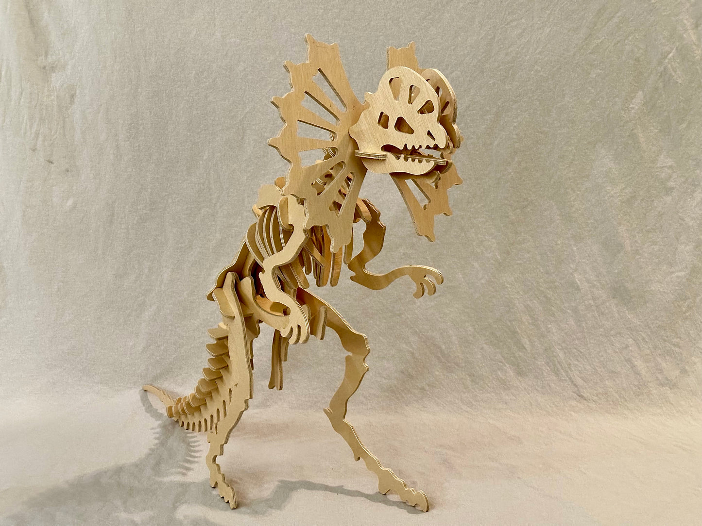 Large Dinosaur 3D puzzle Dilophosaurus