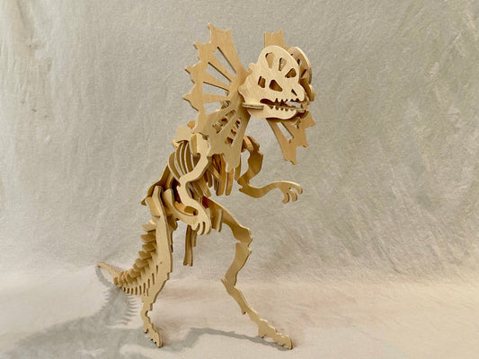 Large Dinosaur 3D puzzle Dilophosaurus
