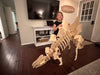 Stegosaurus - 3D Dinosaur wooden puzzle Kit