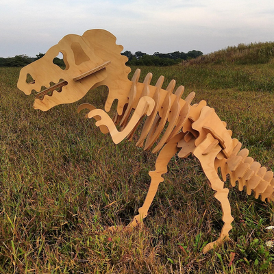 Giant T-Rex — Build One Right in Your Backyard or Living Room