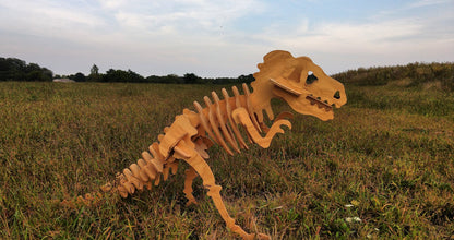 T-Rex Dinosaur- 3D Wooden Puzzle Kit